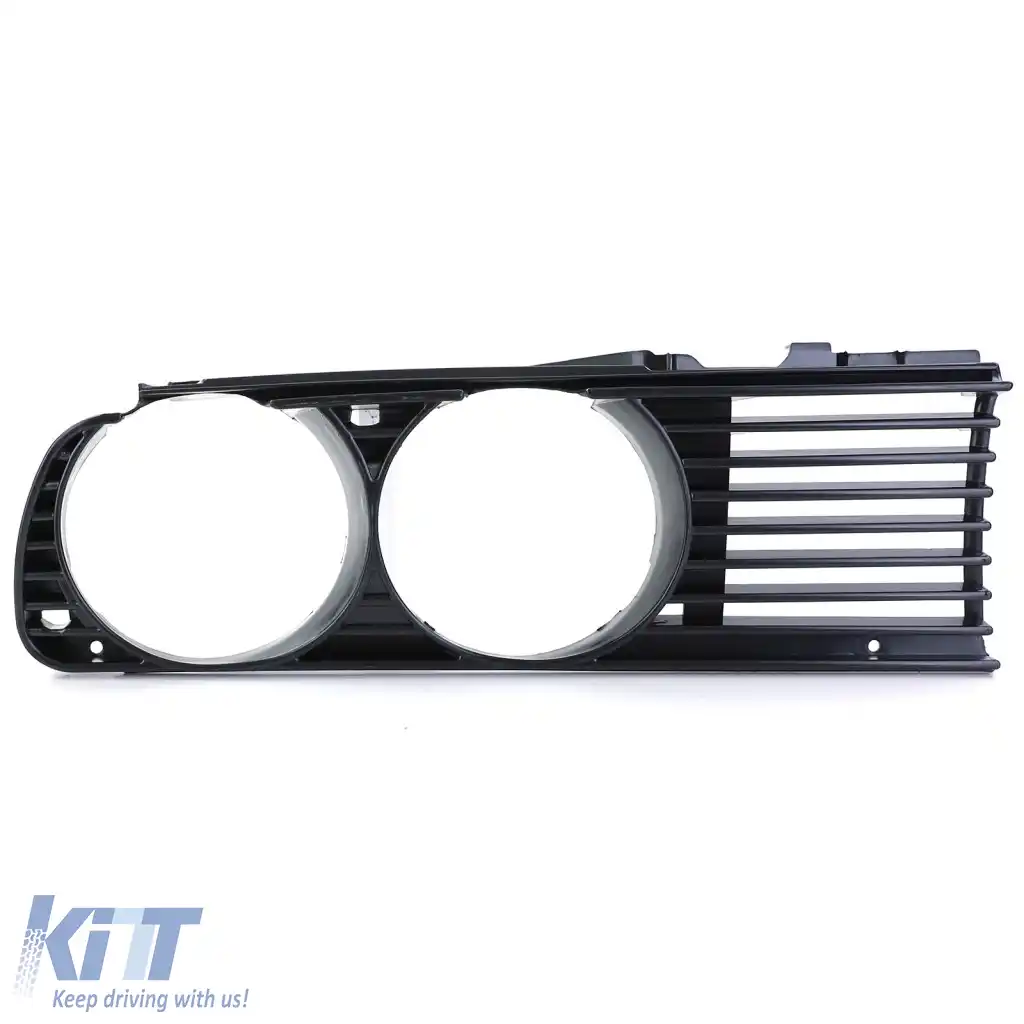 Grilă radiator far dreapta potrivită pentru BMW Seria 3 E30 1982-1994-image-6327418