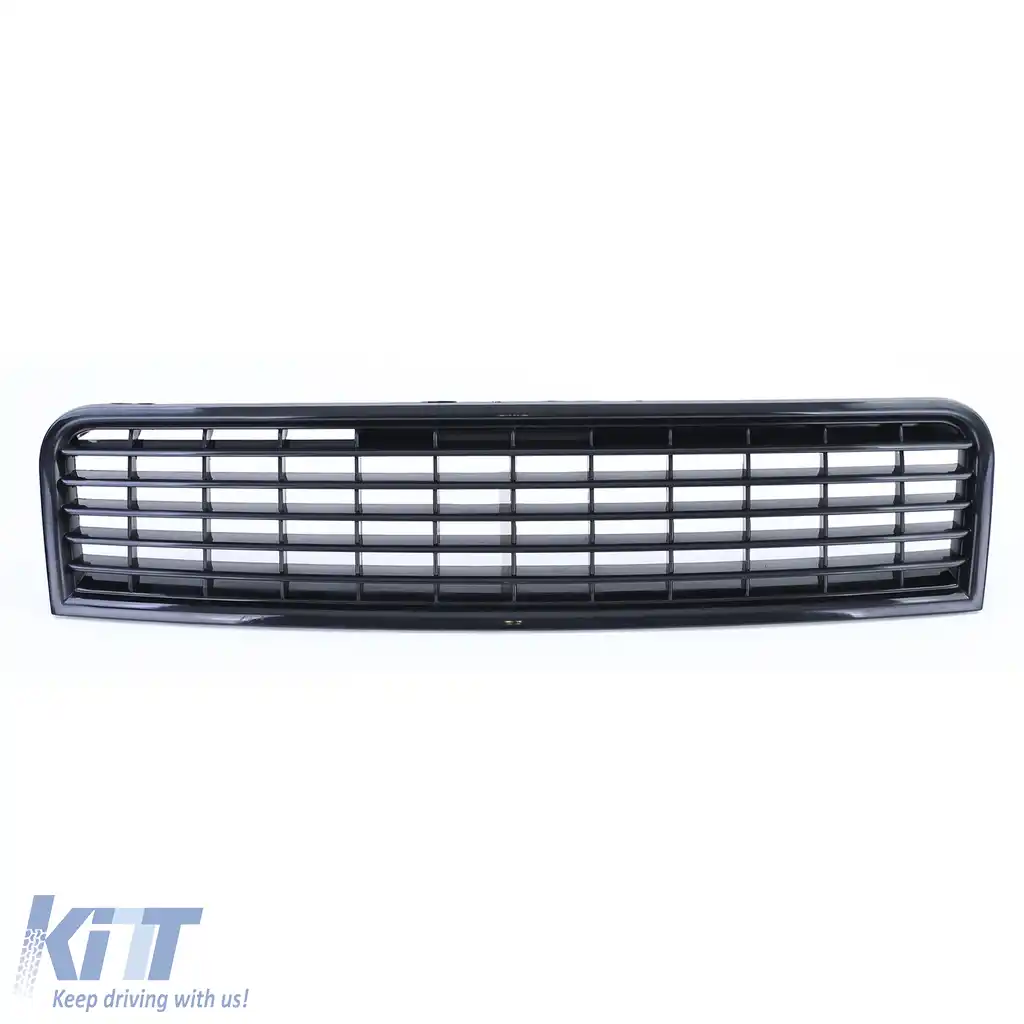 Grilă radiator fără emblemă neagră, potrivită pentru Audi A4 B6 8E sedan Avant 00-04-image-6200262