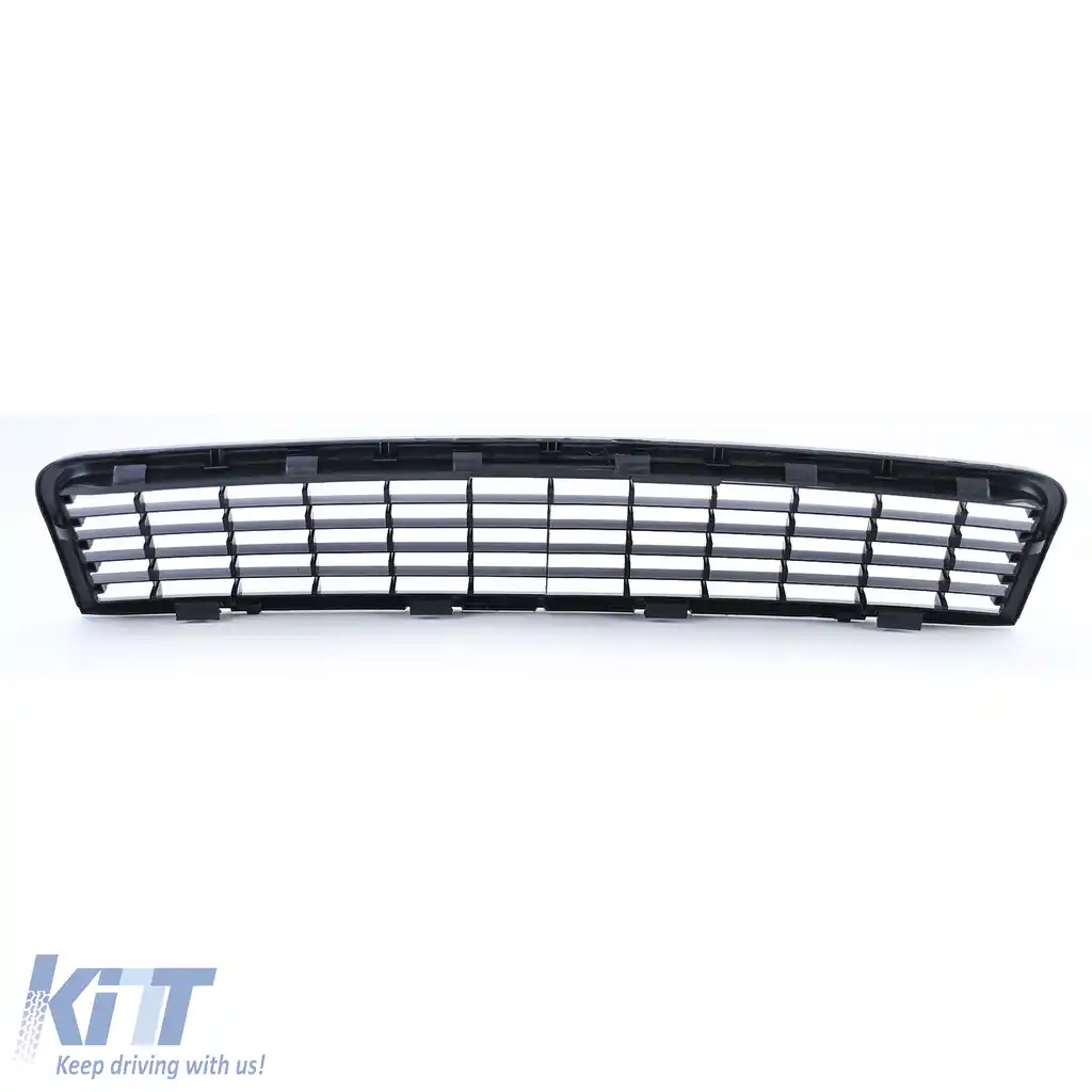 Grilă radiator fără emblemă neagră, potrivită pentru Audi A4 B6 8E sedan Avant 00-04-image-6200265