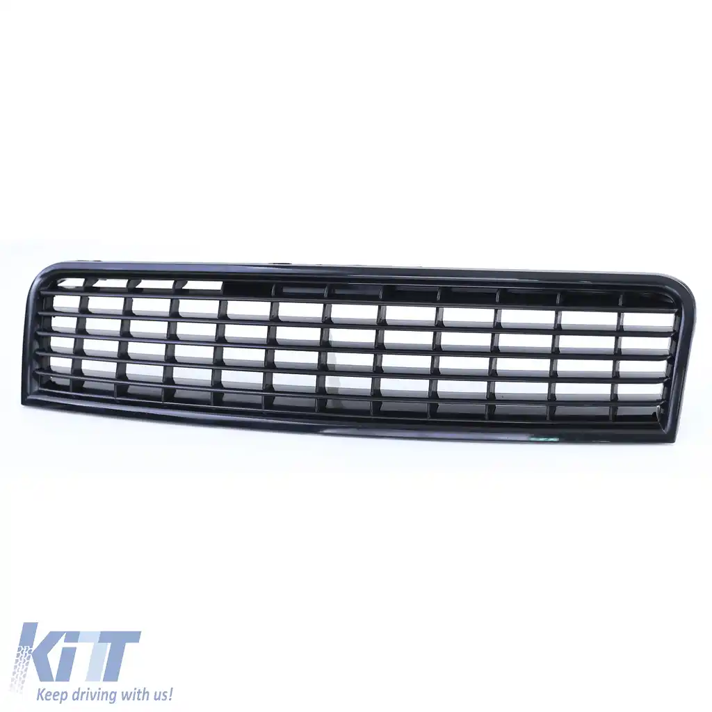 Grilă radiator fără emblemă neagră, potrivită pentru Audi A4 B6 8E sedan Avant 00-04-image-6200268