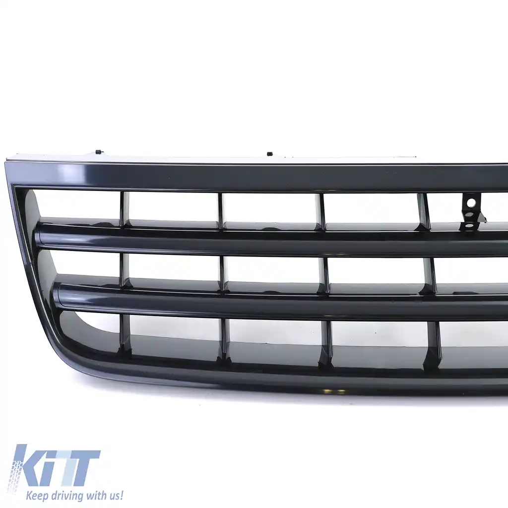 Grilă radiator fără emblemă neagră lucioasă, potrivită pentru VW Touareg 7L 02-06-image-6209529