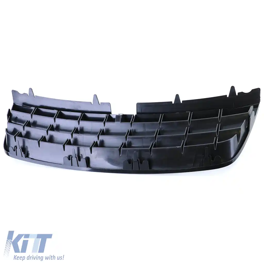 Grilă radiator fără emblemă neagră lucioasă, potrivită pentru VW Touareg 7L 02-06-image-6209533