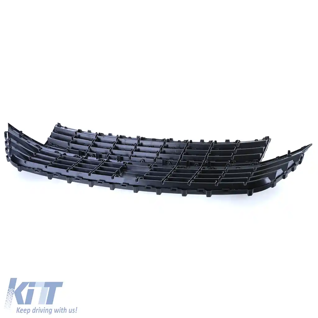 Grilă radiator fără emblemă negru lucios, potrivită pentru VW T6.1 Bus+Transporter facelift din 19-image-6198784