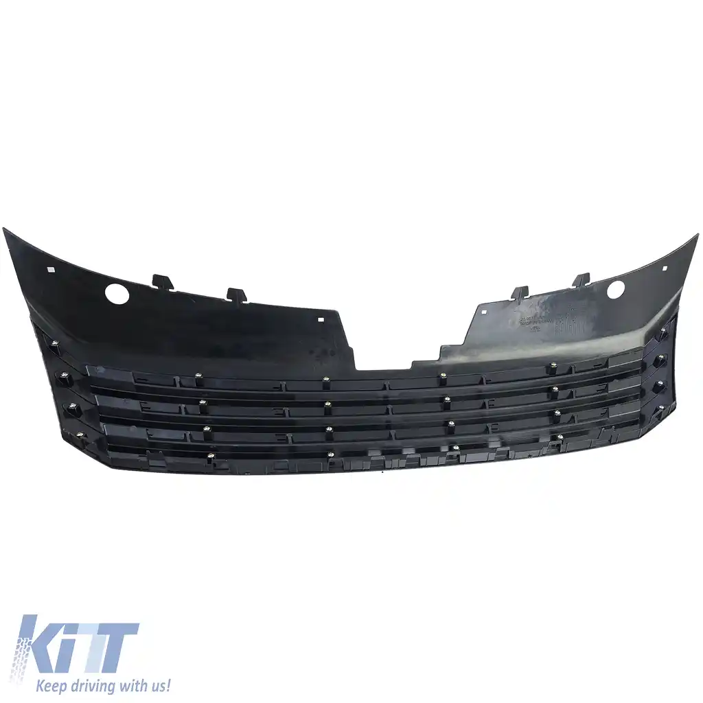Grilă radiator fără emblemă Negru lucios potrivită pentru VW Passat B7 2010-2015-image-6201116