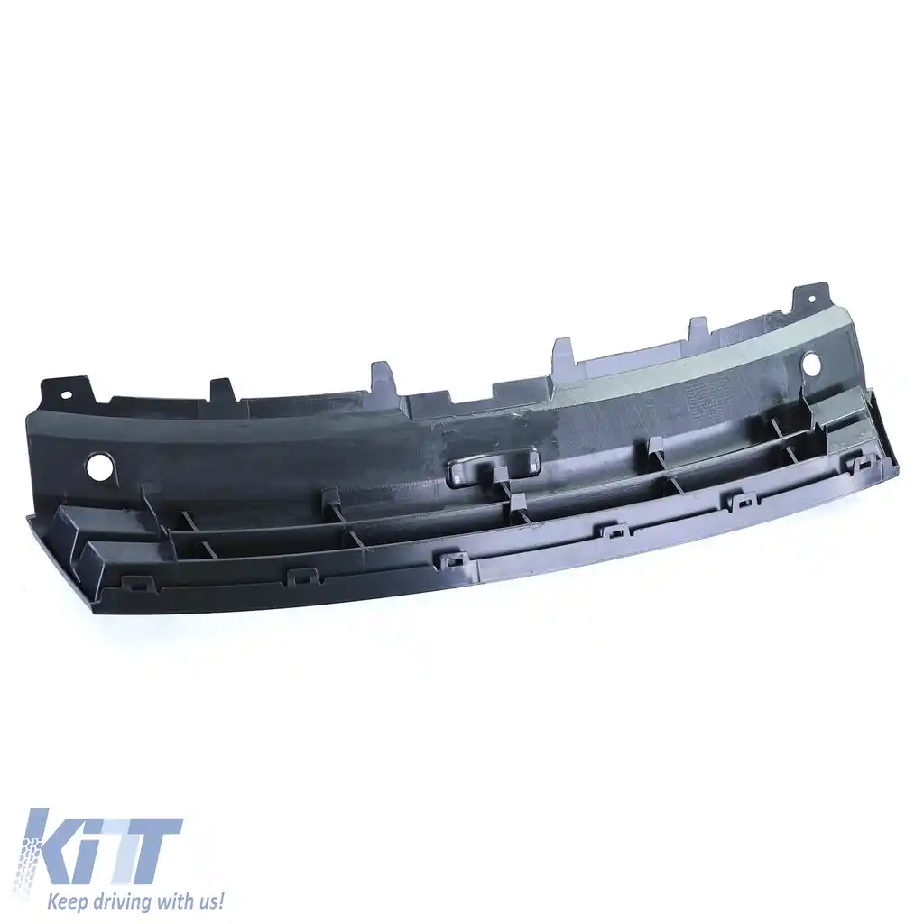 Grilă radiator fără emblemă Negru Lucios, potrivită pentru VW Polo 5 6R 6C 09-17-image-6204260