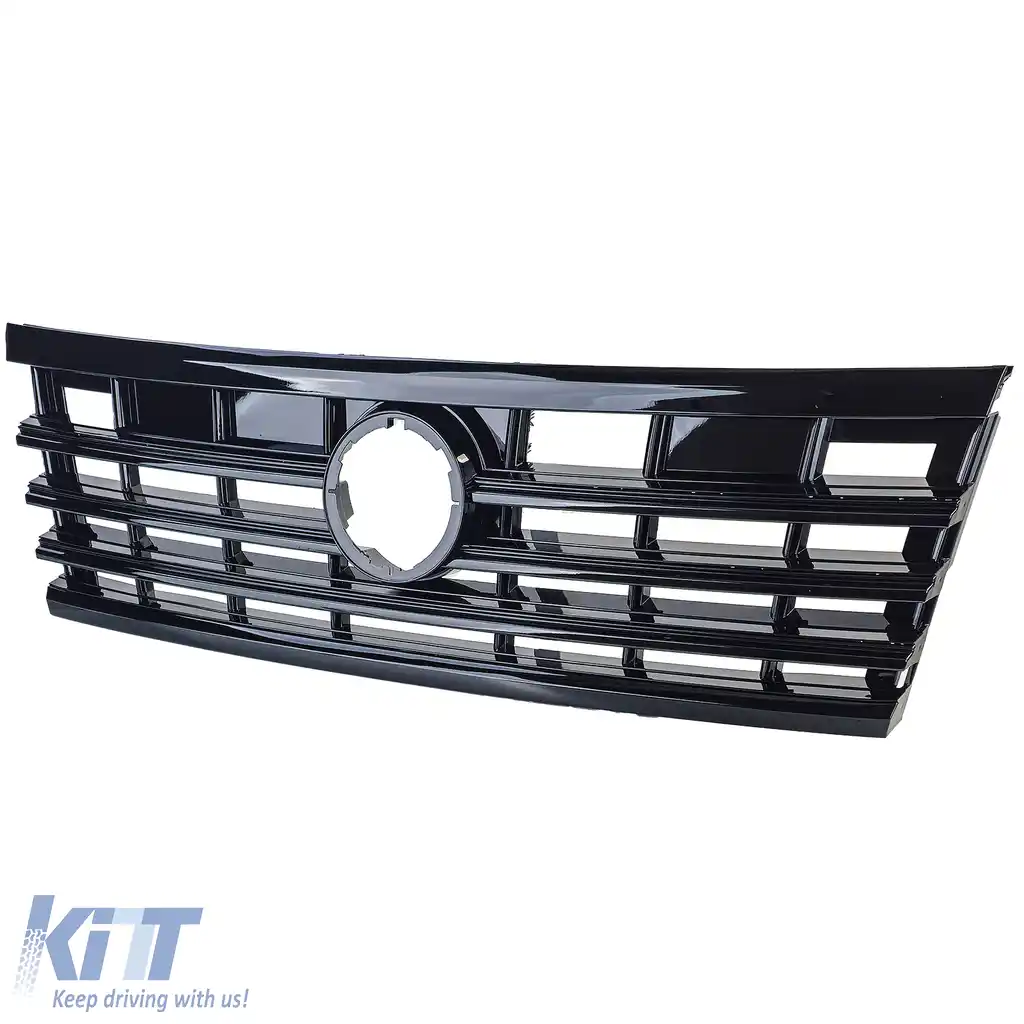 Grilă radiator neagră lucioasă potrivită pentru VW Touareg III din 2018-image-6203364