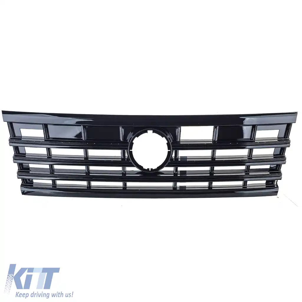 Grilă radiator neagră lucioasă potrivită pentru VW Touareg III din 2018-image-6203365
