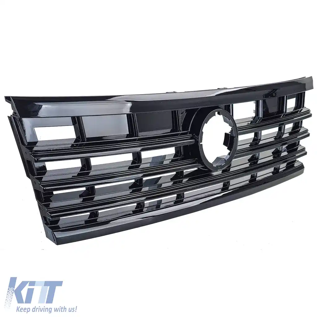 Grilă radiator neagră lucioasă potrivită pentru VW Touareg III din 2018-image-6203366