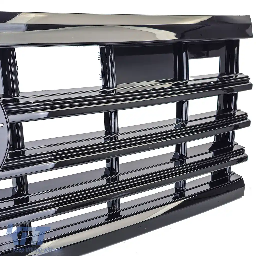 Grilă radiator neagră lucioasă potrivită pentru VW Touareg III din 2018-image-6203367