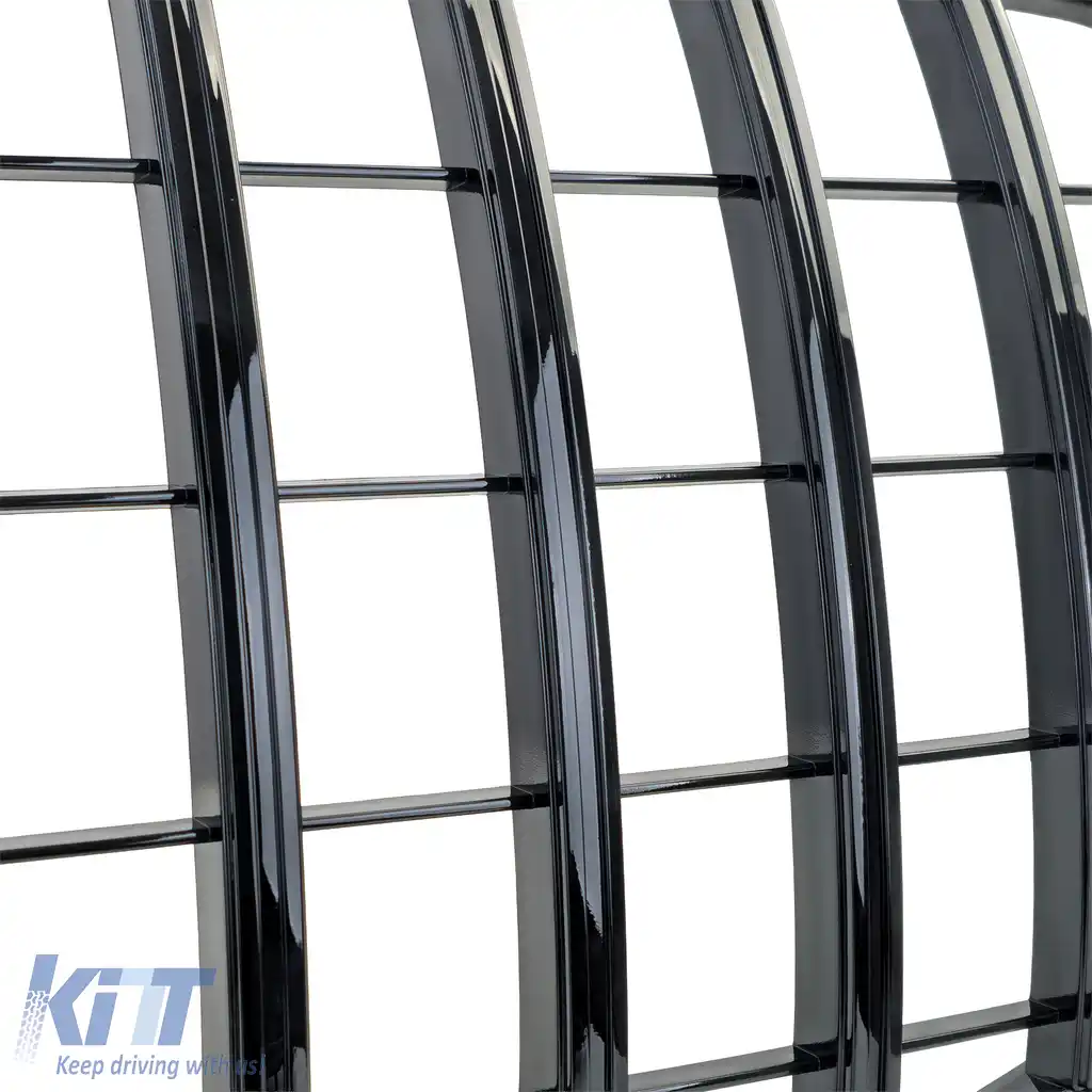 Grilă radiator neagră lucioasă, potrivită pentru Mercedes GLE V167 Coupe C167 18-23 fără design A-image-6207110