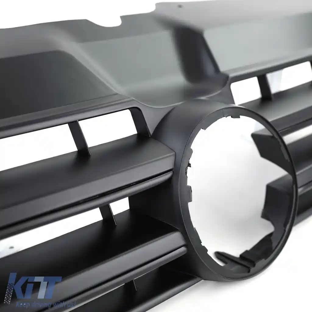 Grilă radiator neagră pentru emblemă, potrivită pentru VW Bus T5 Facelift 09-15-image-6326774