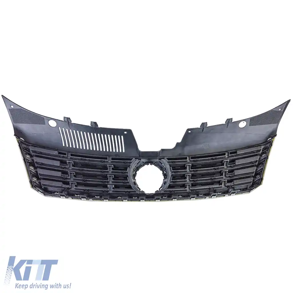Grilă radiator negru crom potrivită pentru VW CC 2012-2017-image-6207605