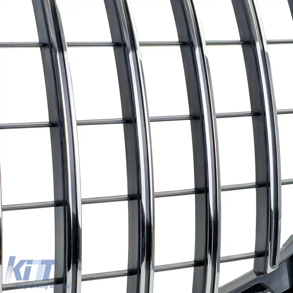 Grilă radiator negru cromat, potrivită pentru Mercedes GLE V167 Coupe C167 18-23 fără A Design-image-6208748