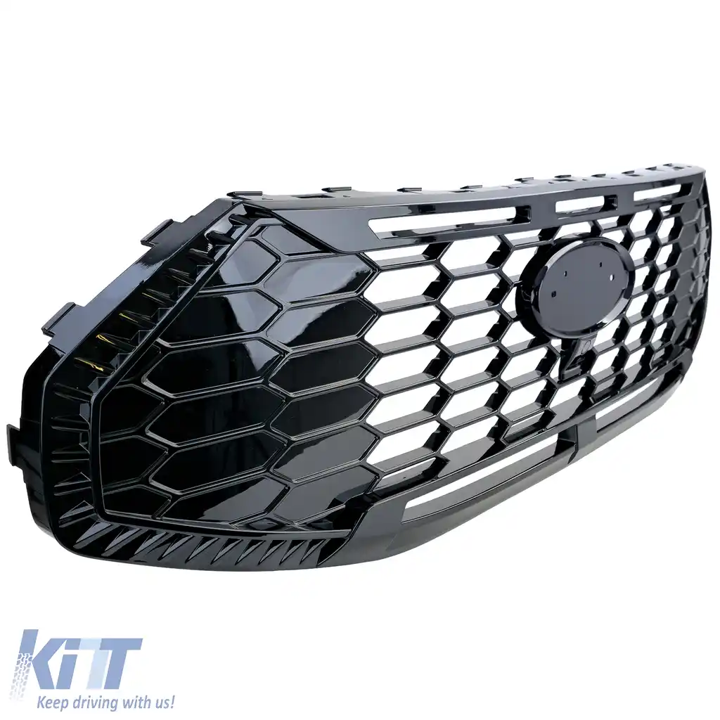 Grilă radiator negru lucios potrivită pentru Ford Tourneo Transit Custom din 2023-image-6208918
