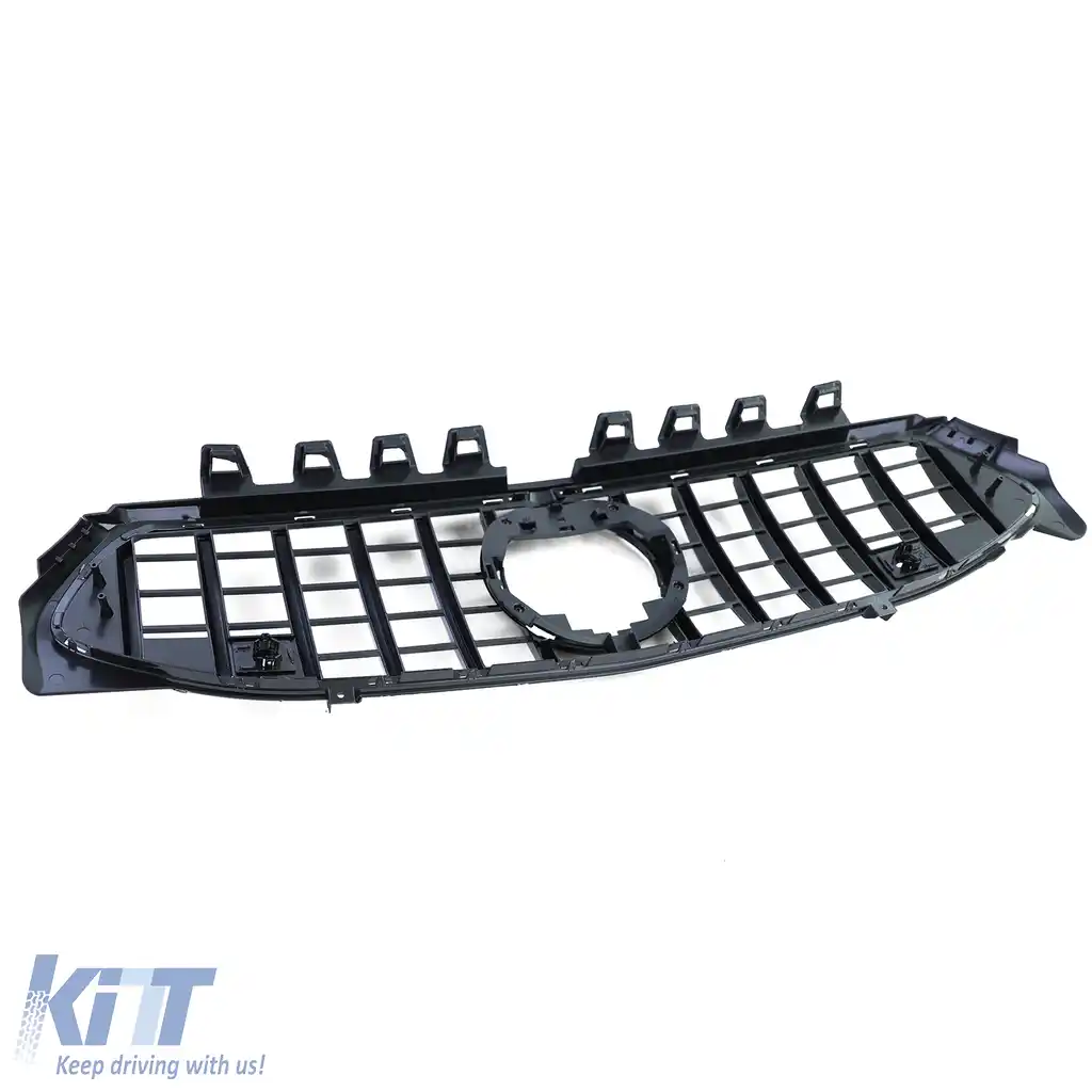 Grilă radiator sport crom negru lucios potrivită pentru Mercedes CLA C118 X118 din 19-image-6198807