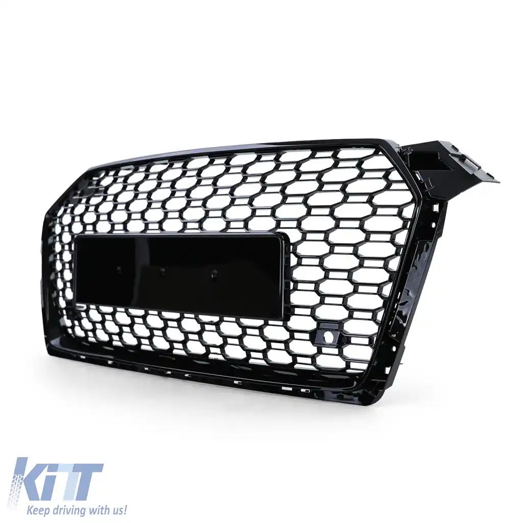 Grilă radiator sport lucioasă neagră, potrivită pentru Audi A5 F5 din 16-image-6277130