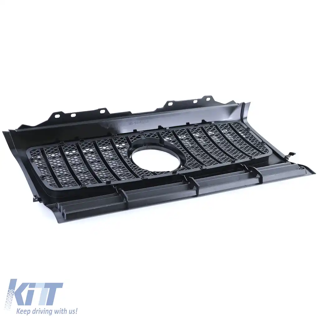 Grilă radiator sport neagră lucioasă potrivită pentru Mercedes G-Class W463 1990-2018-image-6198590