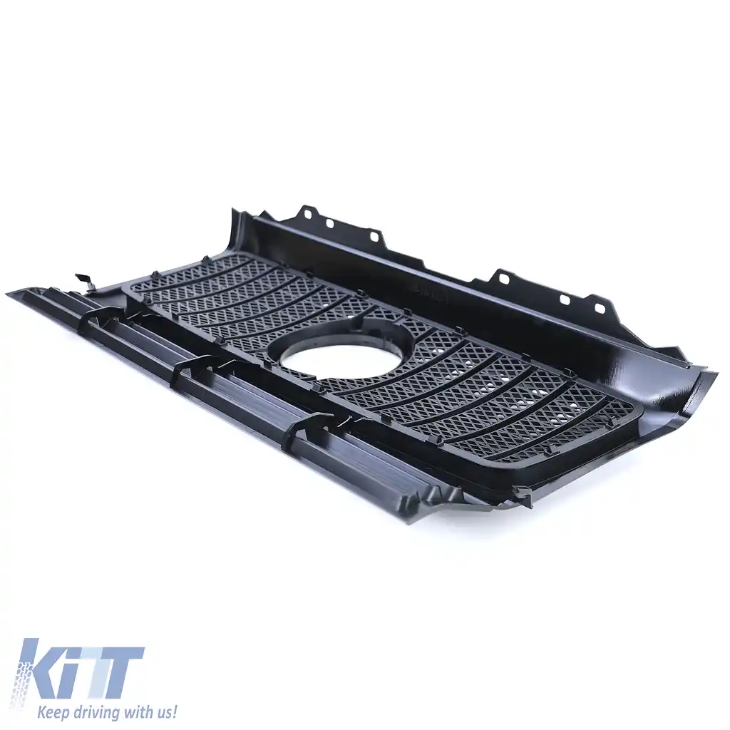 Grilă radiator sport neagră lucioasă potrivită pentru Mercedes G-Class W463 1990-2018-image-6198591