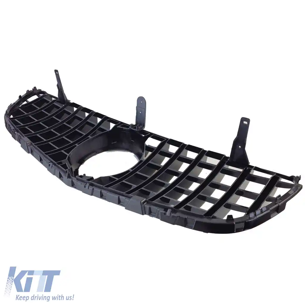 Grilă radiator sport neagră lucioasă, potrivită pentru Mercedes GLC X253 Coupe C253 15-19-image-6203840