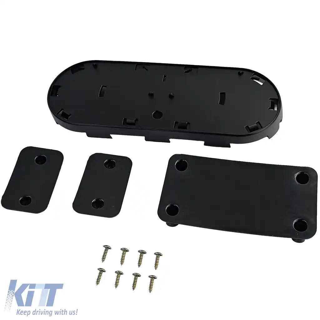 Grilă Radiator Tip Fagure Aspect Sport Negru Lucios Mată, potrivită pentru Audi A3 8P 08-13-image-6257201