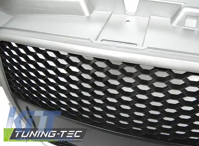 GRILĂ SPORT ARGINTIE potrivită pentru AUDI A3 (8P) SPORT 04.08-07.12-image-6267452