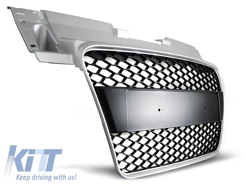 image-14-GRILĂ SPORT ARGINTIE potrivită pentru AUDI TT 06-14