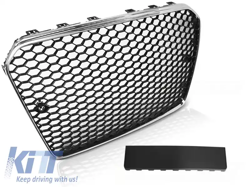 GRILĂ SPORT CHROME NEGRU potrivită pentru AUDI A5 11-16
