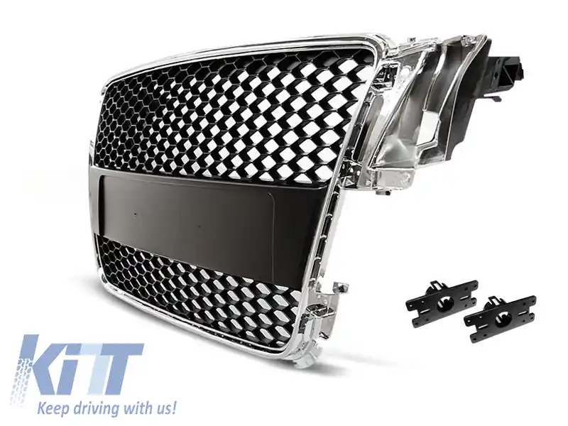image-12-GRILĂ SPORT CHROME potrivită pentru AUDI A5 07-06.11