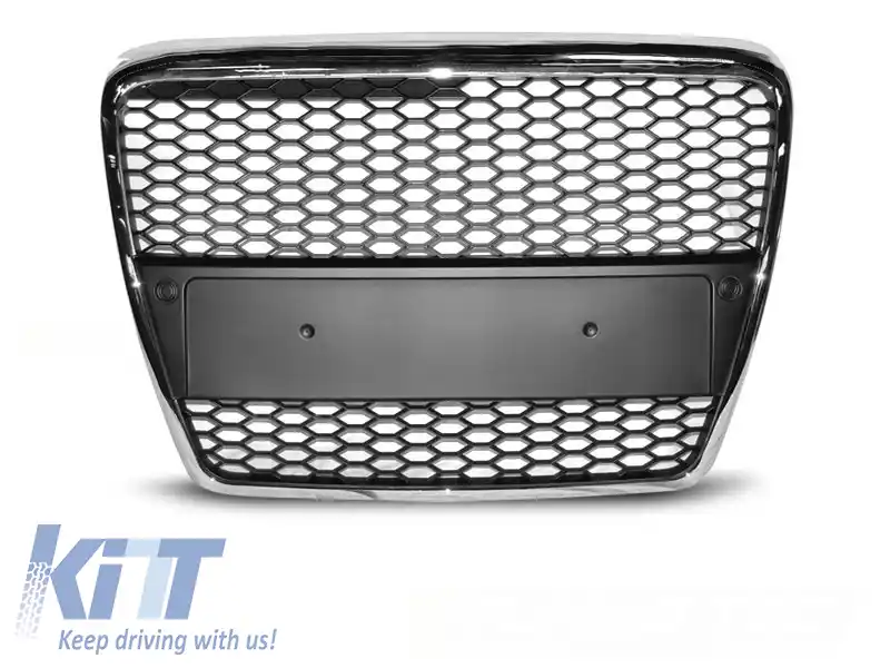 image-48-GRILĂ SPORT CHROME potrivită pentru AUDI A6 (C6) 04.04-08