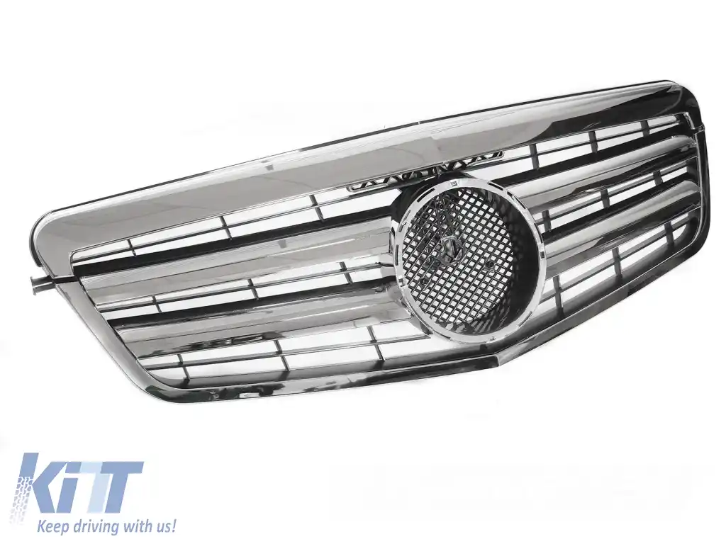 GRILĂ SPORT CHROME potrivită pentru MERCEDES W212 / S212 09-13