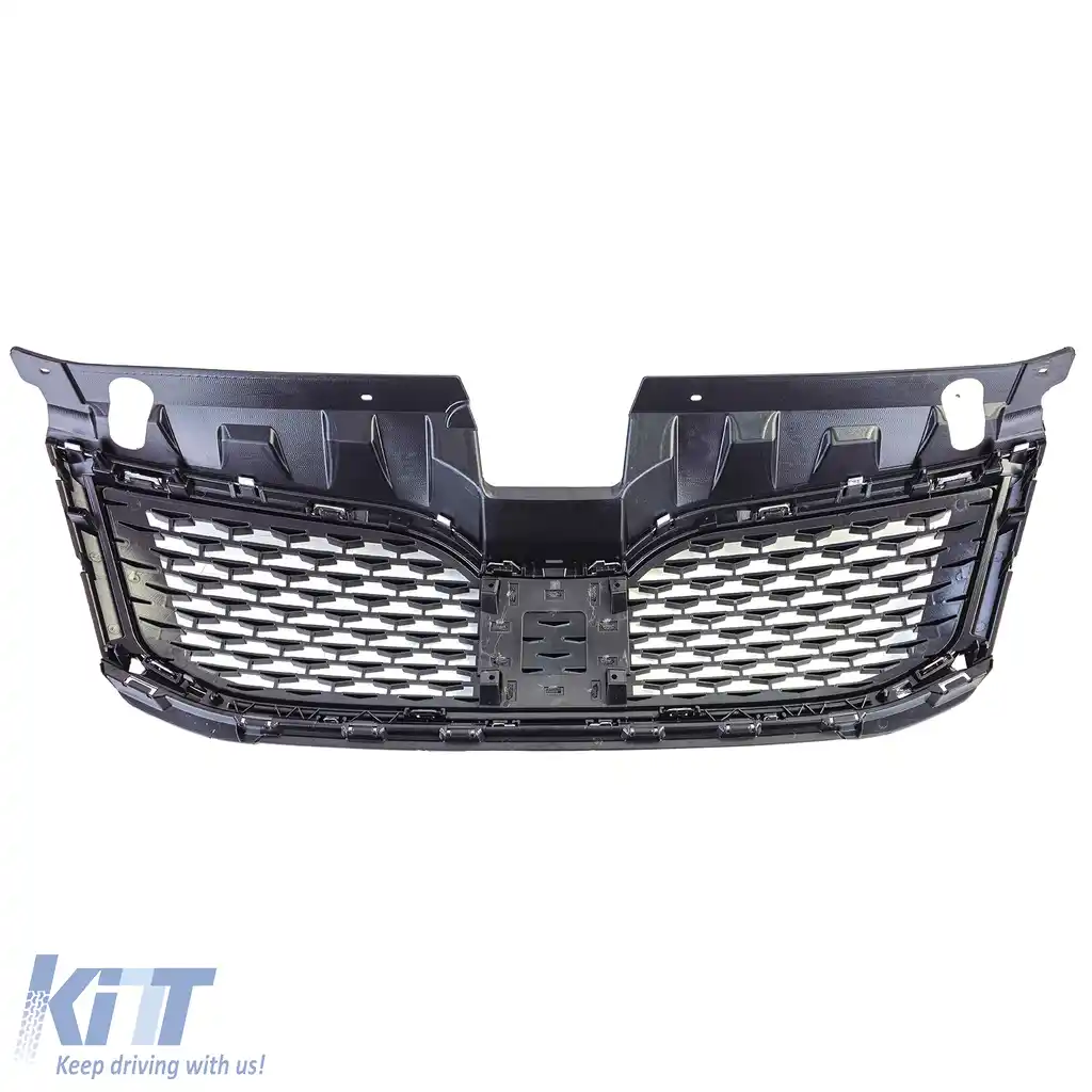 Grilă sport crom negru potrivită pentru Skoda Octavia 5E Facelift 17-20-image-6204847