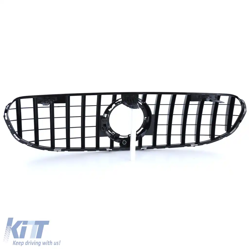 Grilă sport crom negru potrivită pentru Mercedes GLC X253 Coupe C253 19-22-image-6197687