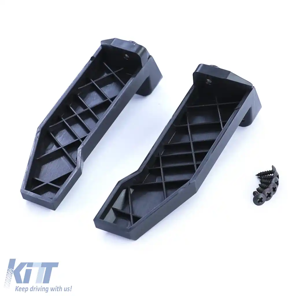 Grilă sport crom negru potrivită pentru Mercedes GLA X156 Facelift 2017-2020-image-6199306