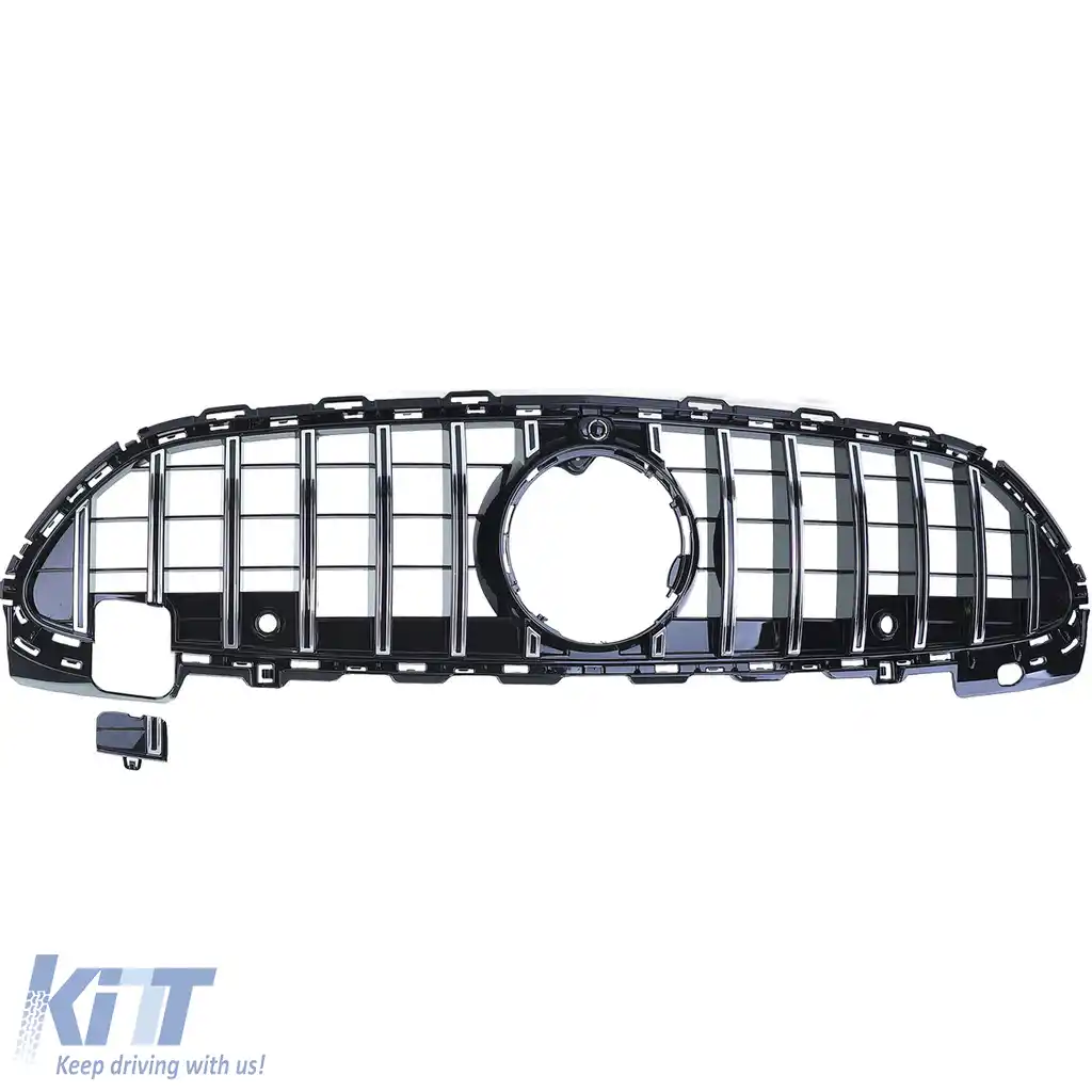 Grilă sport crom negru potrivită pentru Mercedes C-Class W206 S206 din 21-image-6201480