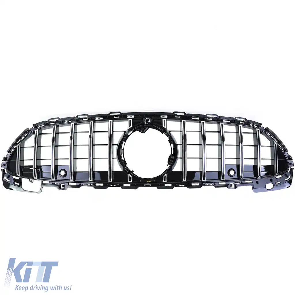Grilă sport crom negru potrivită pentru Mercedes C-Class W206 S206 din 21-image-6201484