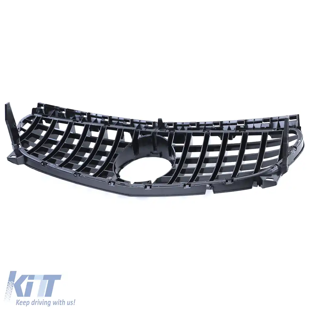 Grilă Sport Crom Negru potrivită pentru Mercedes CLA X117 Shooting Brake 15-19-image-6204027