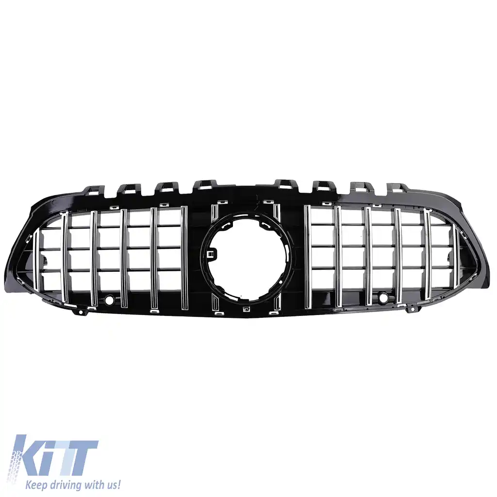 Grilă sport crom negru potrivită pentru Mercedes A-Class W177 V177 18-24-image-6205790