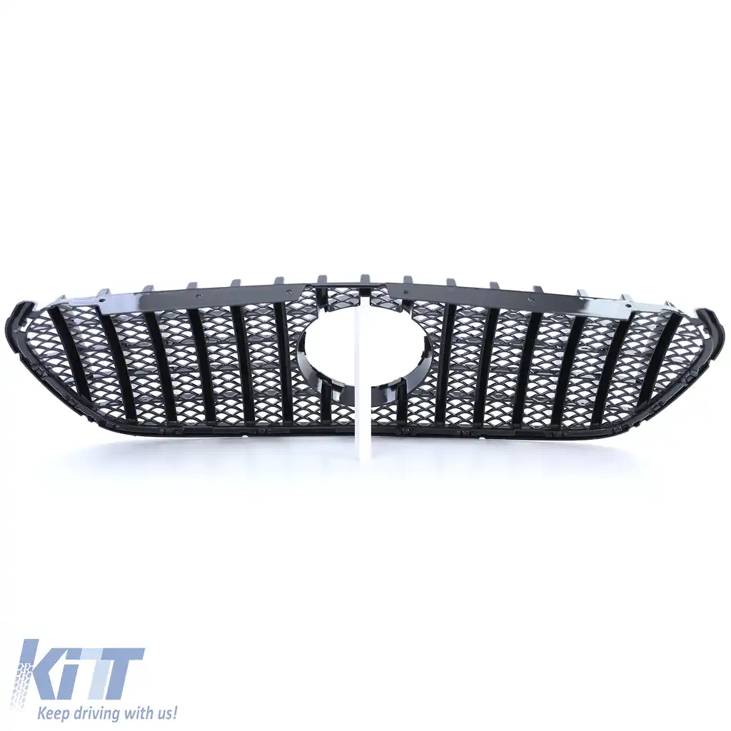 Grilă sport crom negru potrivită pentru Mercedes X Class W470 17-20-image-6206322