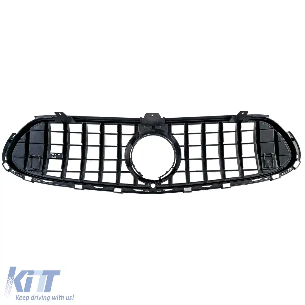 Grilă sport crom negru potrivită pentru Mercedes GLC X254 și Coupe C254 din 2022-image-6206957