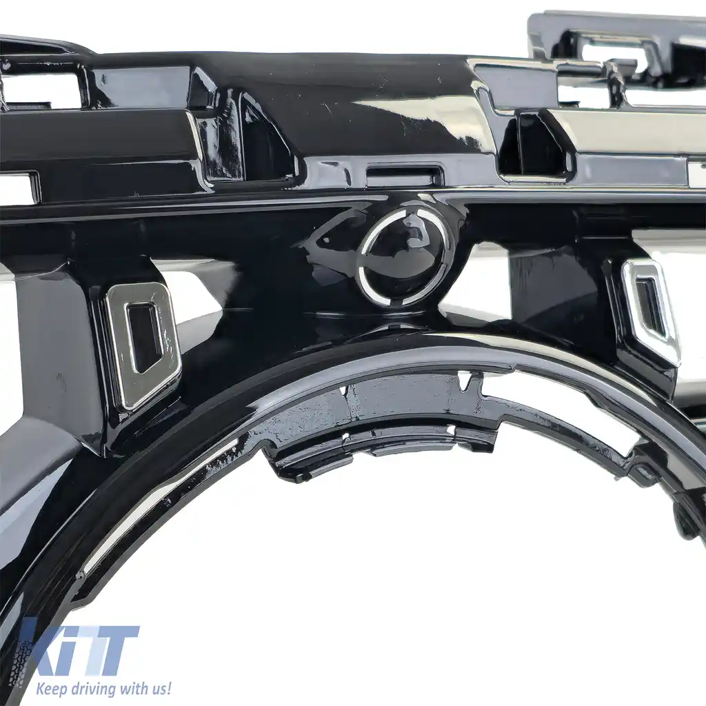 Grilă sport crom negru potrivită pentru Mercedes A-Class W177 V177 din 2022-image-6208081