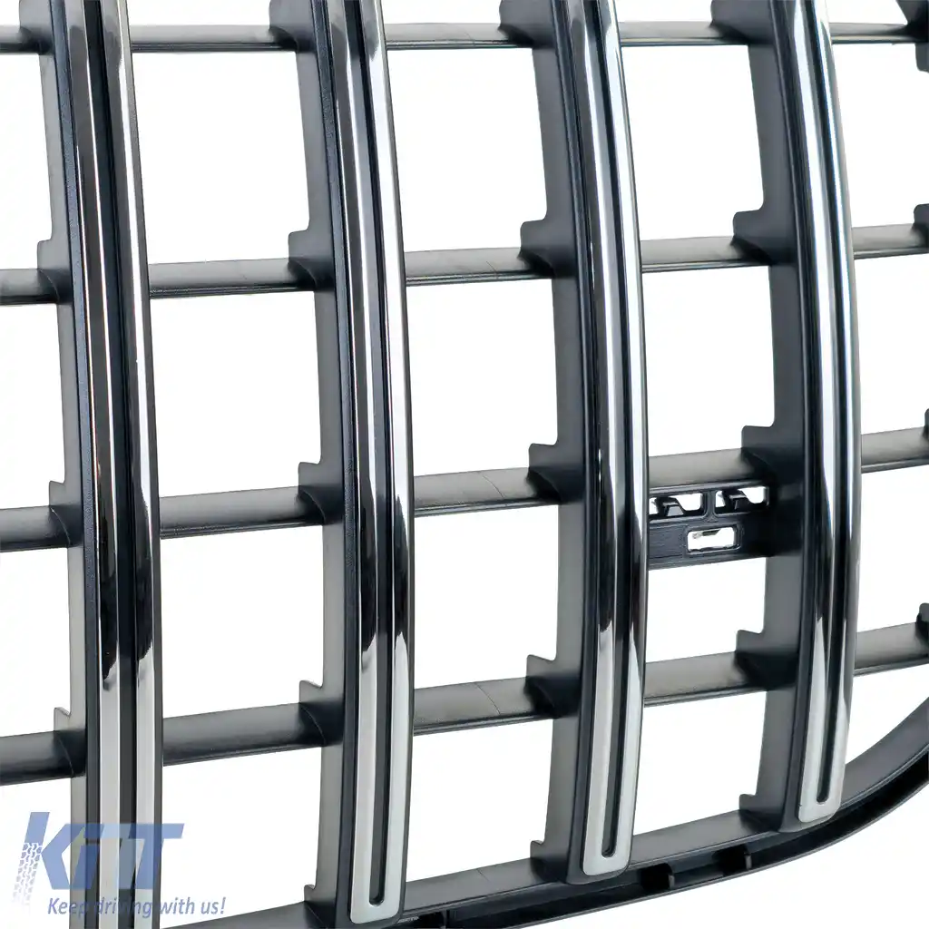 Grilă sport crom negru, potrivită pentru Mercedes GLE V167 Coupe C167 din 2023 cu design A-image-6211093