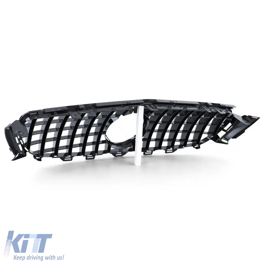 Grilă sport crom negru potrivită pentru Mercedes E W213 S213 C238 A238 16-20-image-6278170