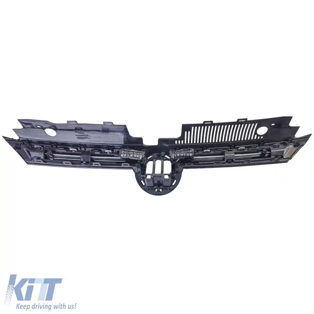 Grilă sport cu bandă cromată iluminată, potrivită pentru VW Golf 8 din 2019-image-6265936
