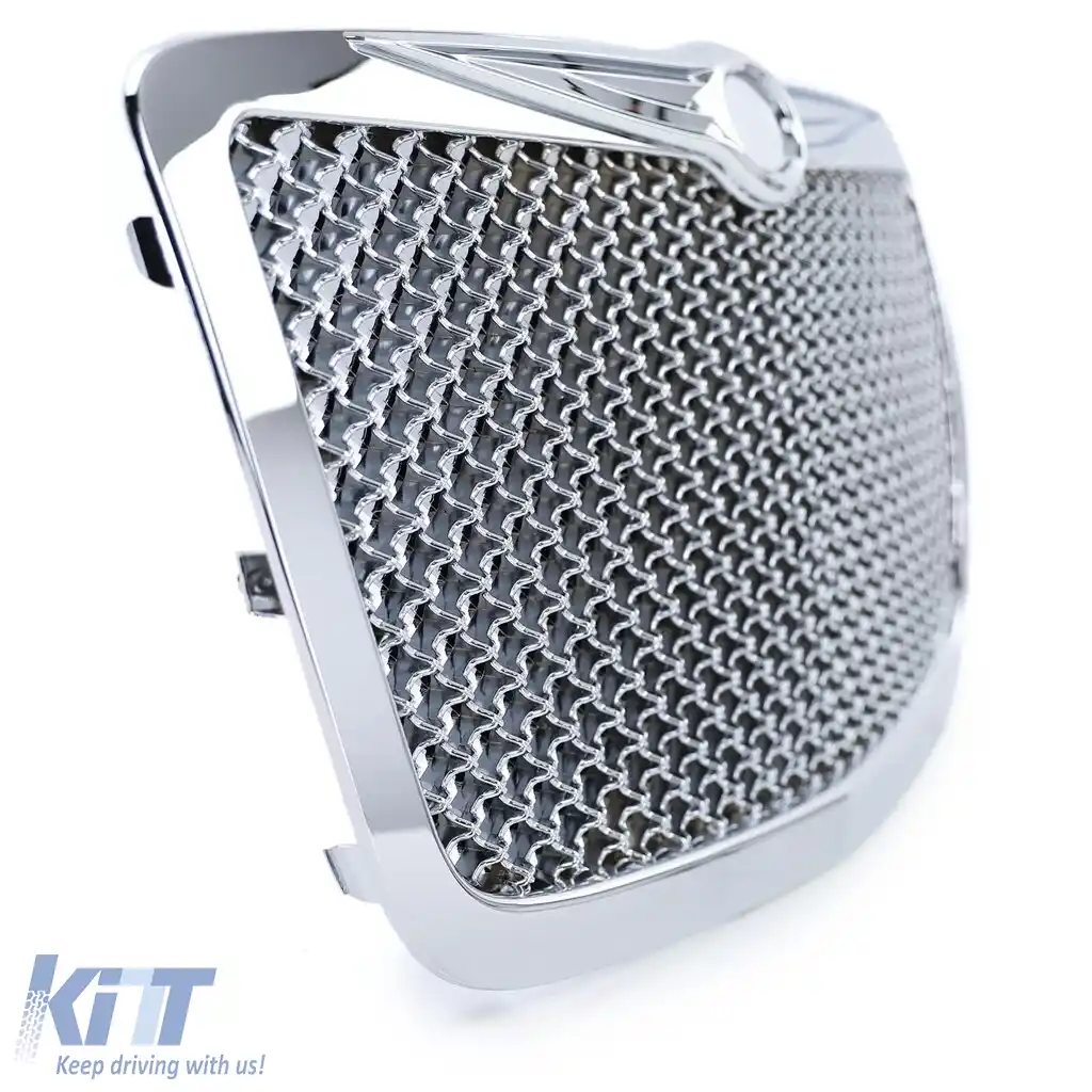 Grilă sport cu design fagure de miere cromat, potrivită pentru Chrysler 300C sedan touring 04-11-image-6257754