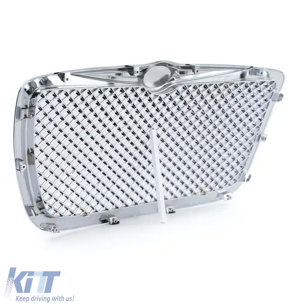 Grilă sport cu design fagure de miere cromat, potrivită pentru Chrysler 300C sedan touring 04-11-image-6257756