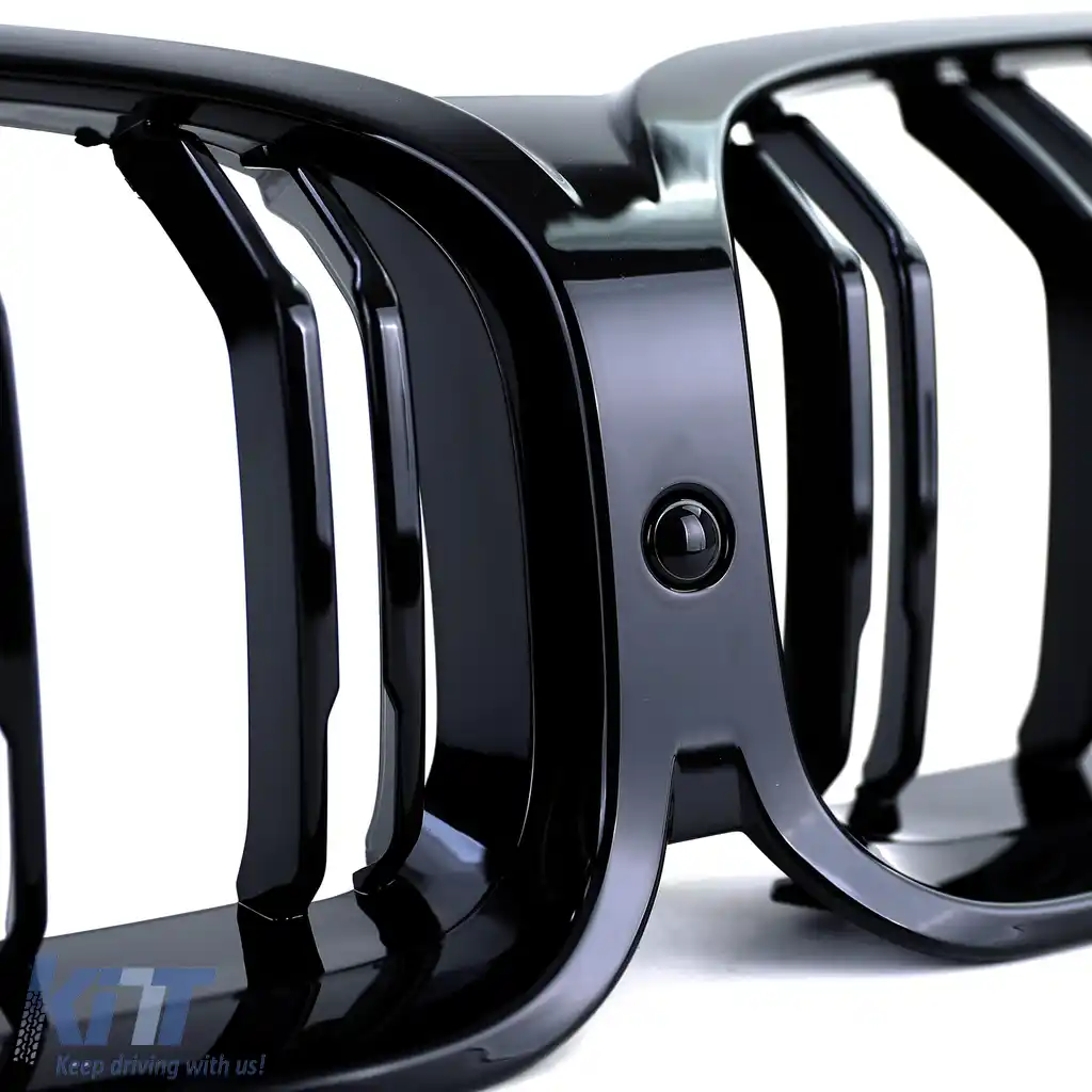 Grilă sport cu dublu fante, lucioasă, potrivită pentru BMW Seria 8 G14 G15 G16-image-6201812