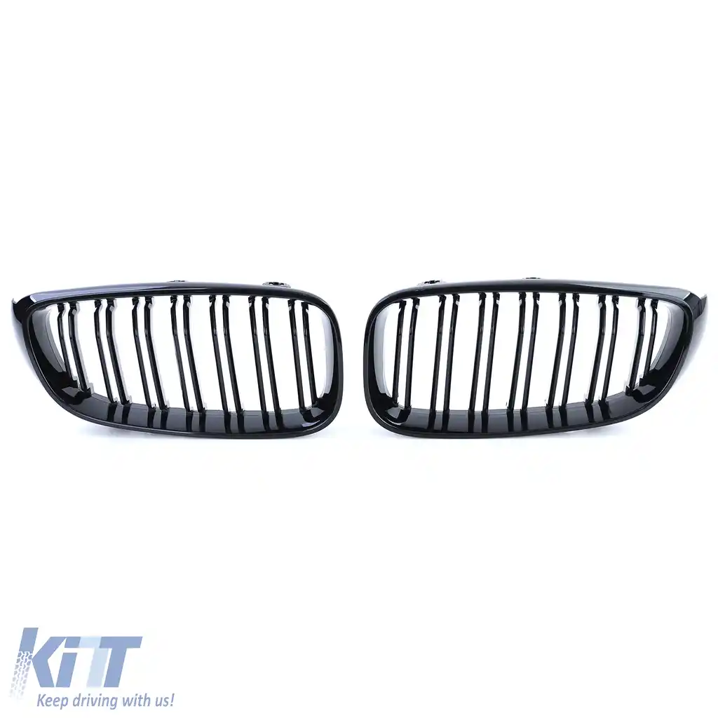 Grilă sport cu dublu fante, lucioasă, potrivită pentru BMW Seria 3 GT F34-image-6202929
