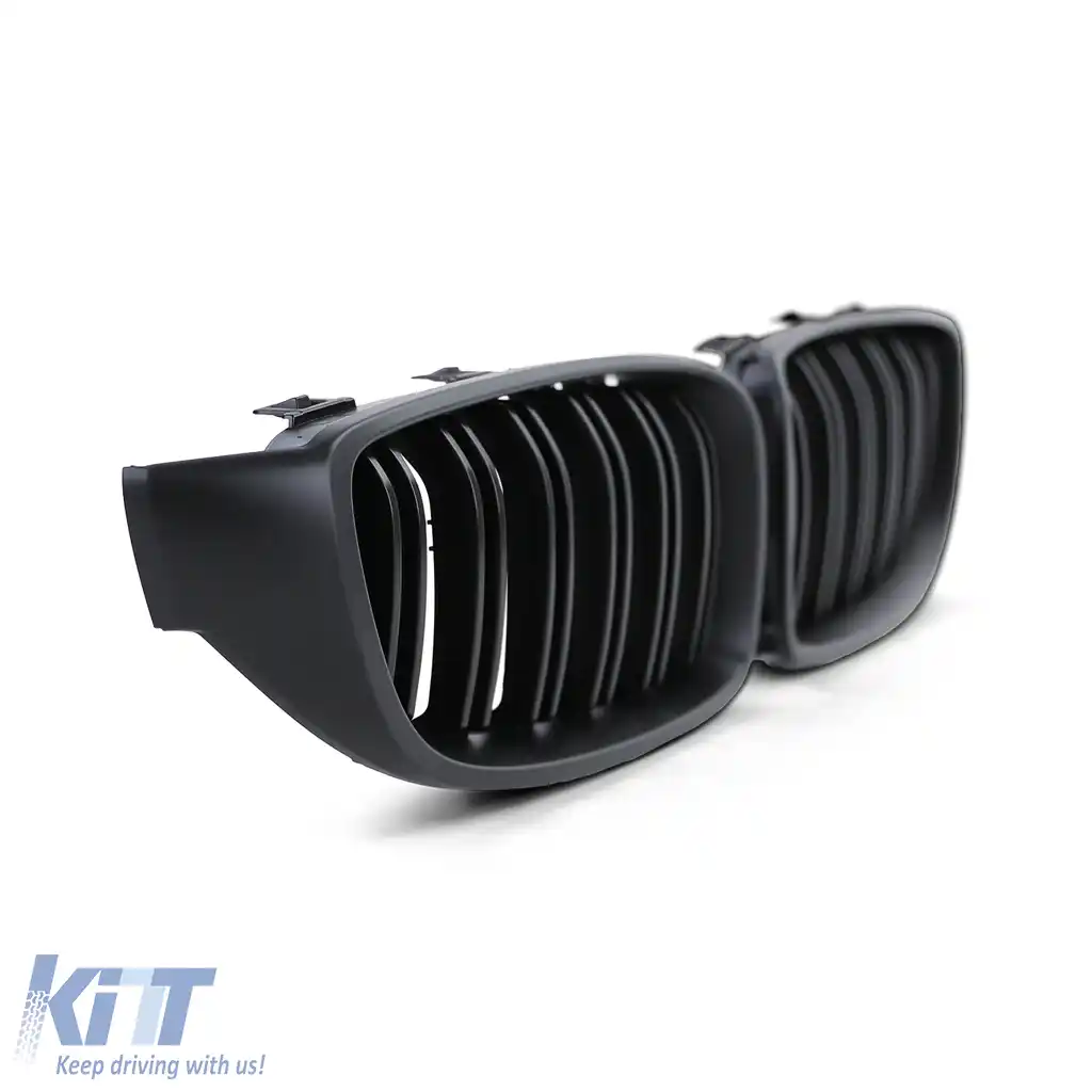 Grilă sport cu dublu fante, performanță, mată, potrivită pentru Seria 4 BMW F32 F33 F36-image-6192868