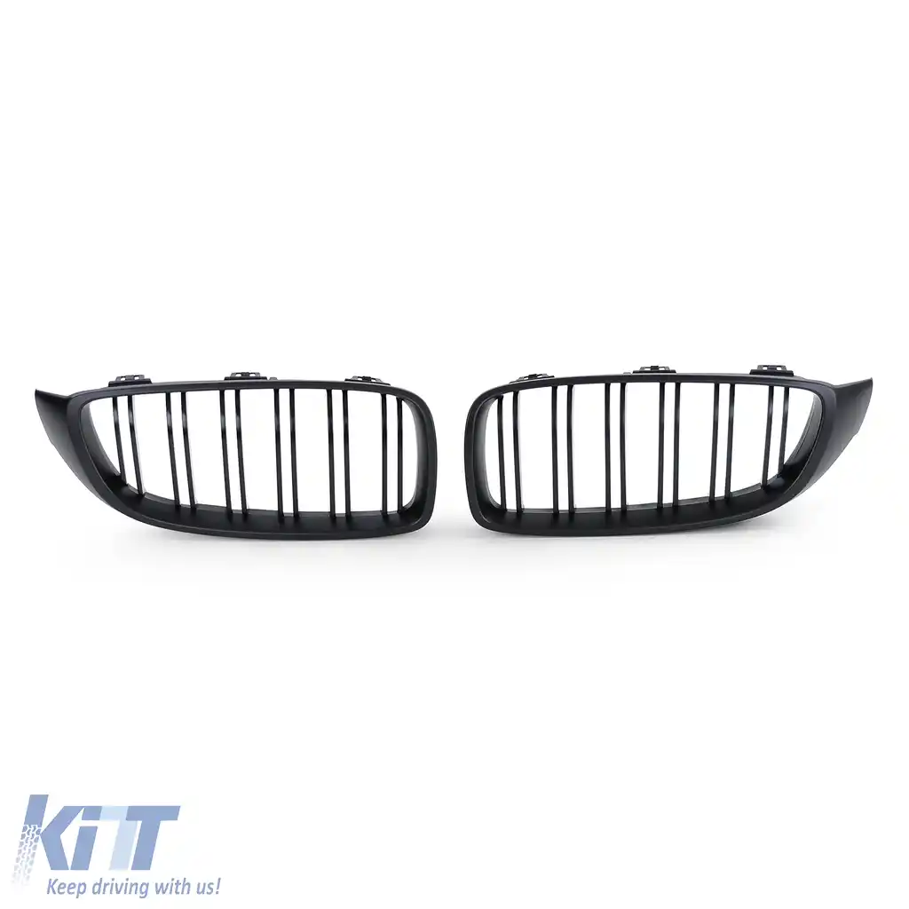 Grilă sport cu dublu fante, performanță, mată, potrivită pentru Seria 4 BMW F32 F33 F36-image-6192869