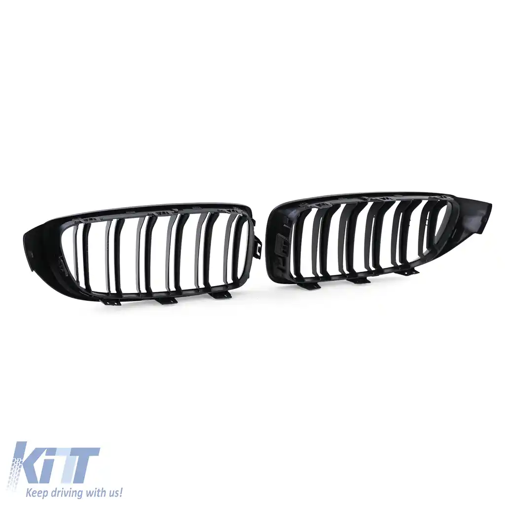 Grilă sport cu dublu fante, performanță, mată, potrivită pentru Seria 4 BMW F32 F33 F36-image-6192870